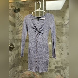Forever21 long sleeve knitted dress S